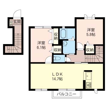 シャーメゾン山王 202号-15