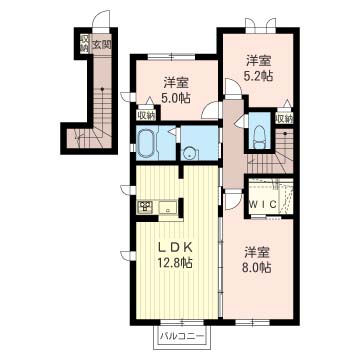 クローバーハイツ 202号-16