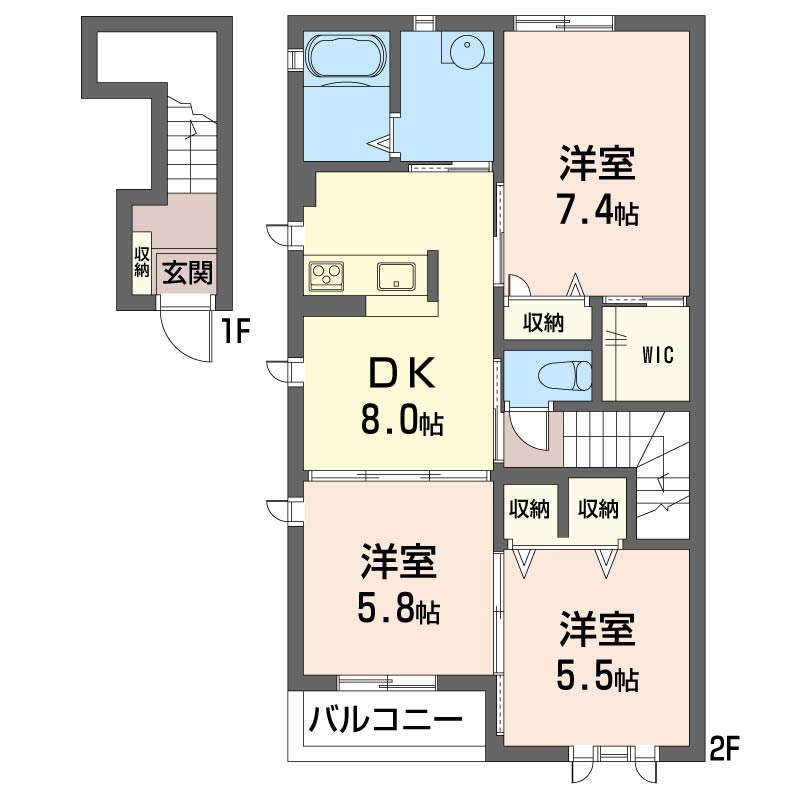 リュクス蘇我Ⅰ201-1
