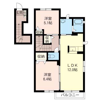 パークサイドヒルズＣ 201号-16