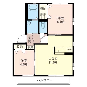 クレスト　モネ　Ｂ 201号-14