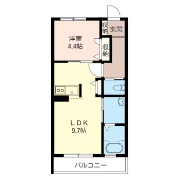 エクレール田中Ⅱ206-2