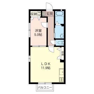 コーポカナメ東101-2