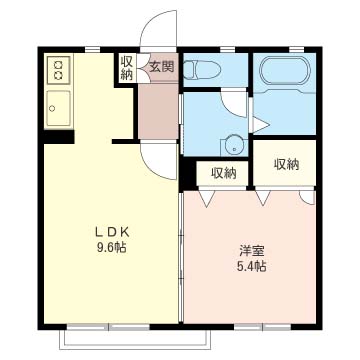 フルールⅠ番館 102号-16