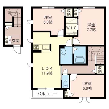 キラリ　Ⅰ番館 201号-2