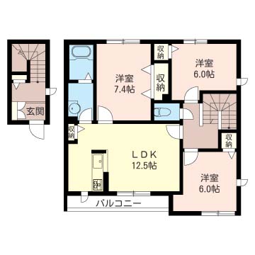 キラリ　Ⅰ番館202-2