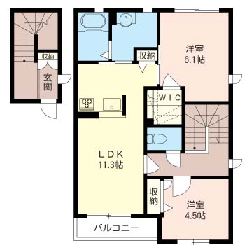 シャーメゾン・はなぶさ 203号-3