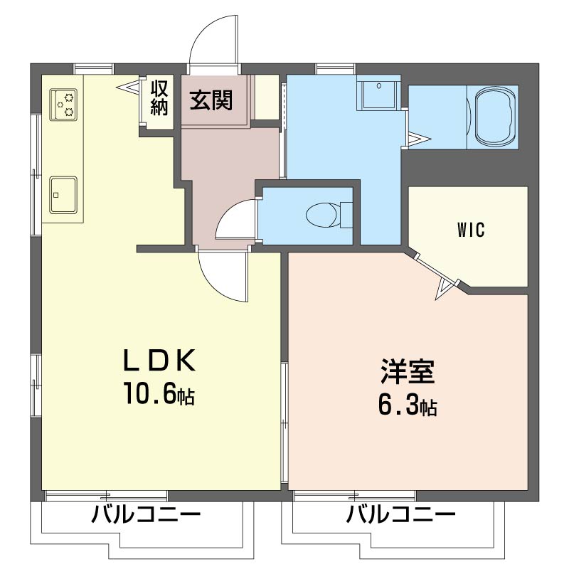 タウニー五香 203号-12