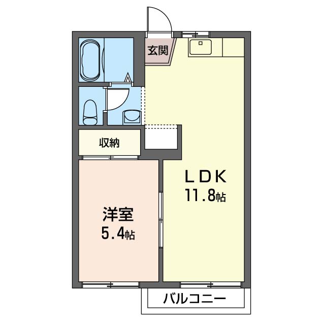 桜ハイツ 202号-5