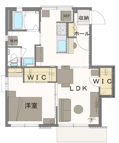 ハイツクレインB棟 102号-16