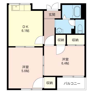 アピア習志野Ａ棟201-2