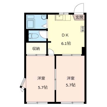 フォ－ブル西習志野 105号-5