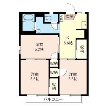 コ-ポ銀泉 202号-6