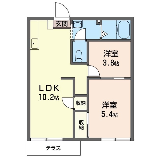 ペリ－ウッドハイツ 203号-16