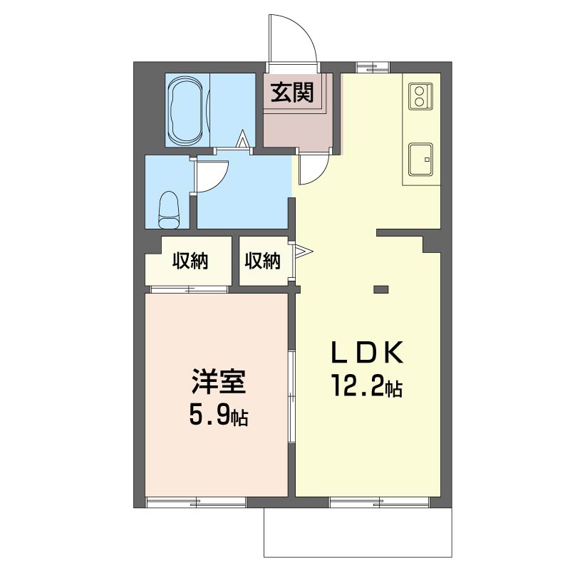 コーポ鈴(増尾台) 103号-4