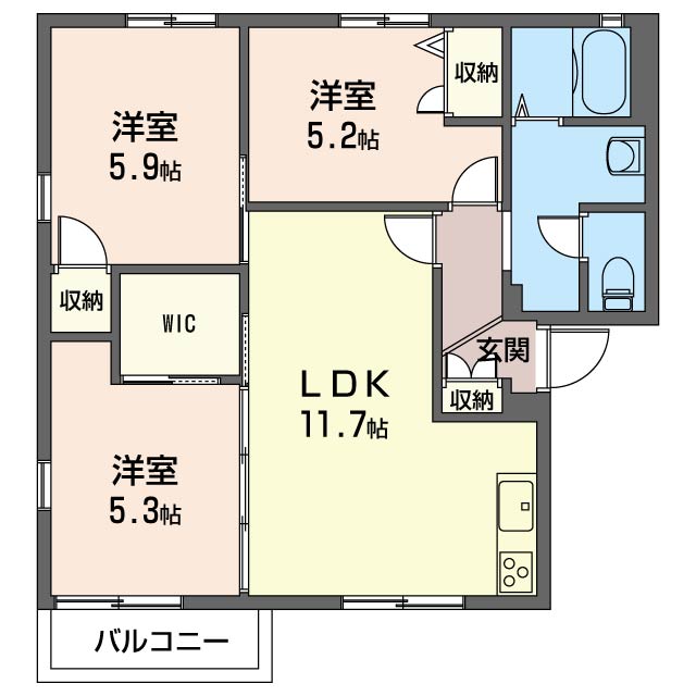 ヴェルデ西都賀 201号-13