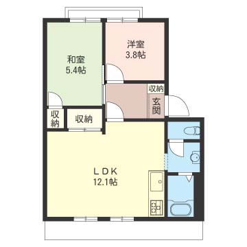 グリ－ンハイツ 102号-16