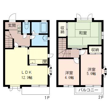 鳥光ハイツ三番館 101号-4