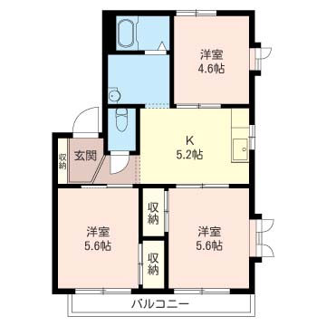サンドルフ松戸Ｂ 201号-13