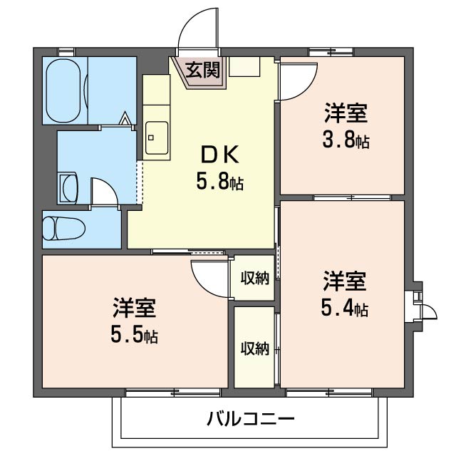 サンハイム・中野201-2
