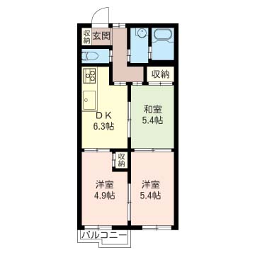 メゾンフラットハナブサ 205号-2
