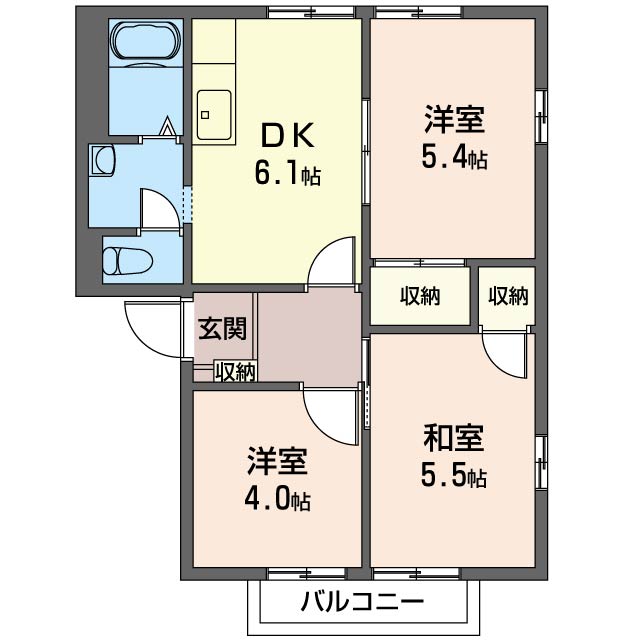 ハイツサンモールⅠ 205号-12