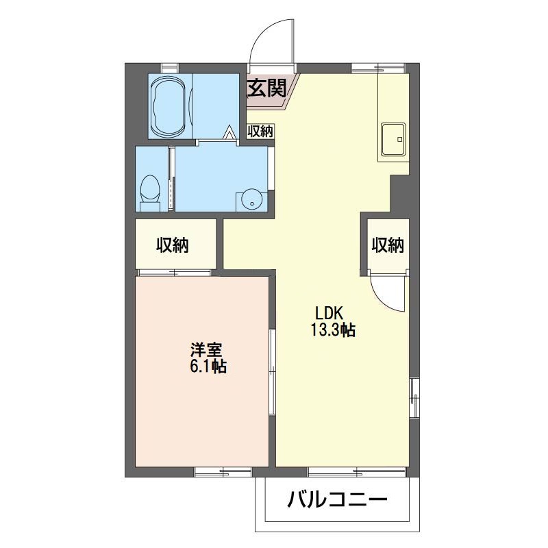 アベニュ-坂田B 101号-6