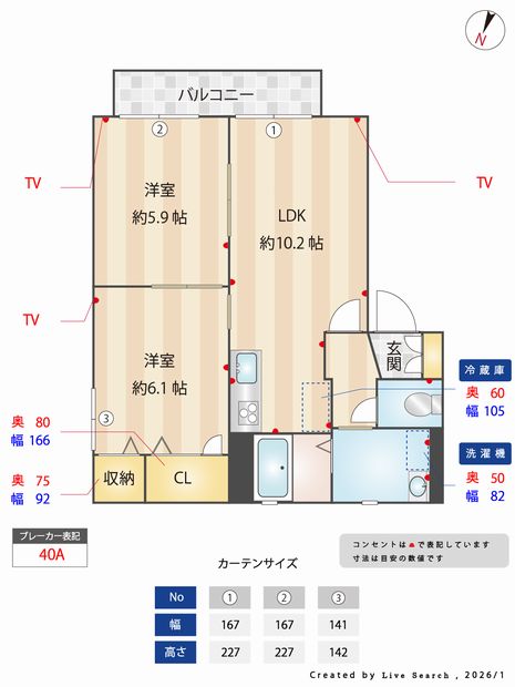 メゾン神田　Ｃ202-2