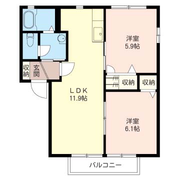 グリーンコートB 201号-16