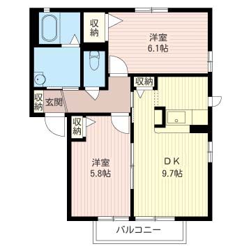 ベル・ドミールＡ202-2