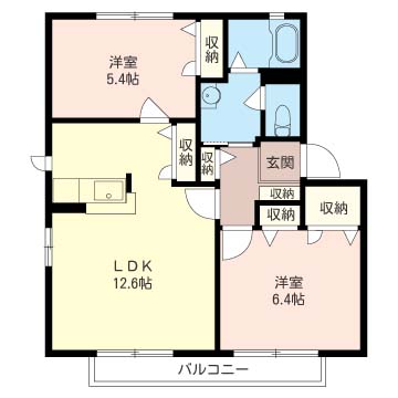 エーデルハイムＣ 201号-16