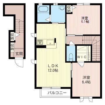 メゾン・ボヌール　Ｄ 201号-16