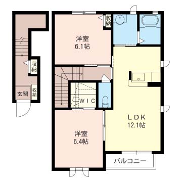 グランド・ソレイユ　Ｄ 202号-6