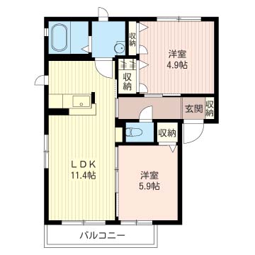 ヴィラエスペランサ　Ｂ 101号-16
