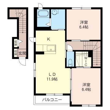 クレールブレジオ　Ａ 201号-16