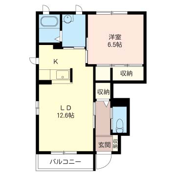 メゾン・ボヌール　Ｊ 101号-6