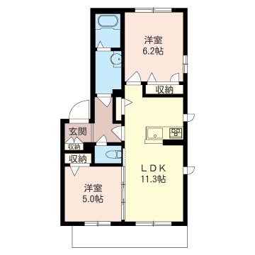 新守谷アベニュー・Ⅱ102-2