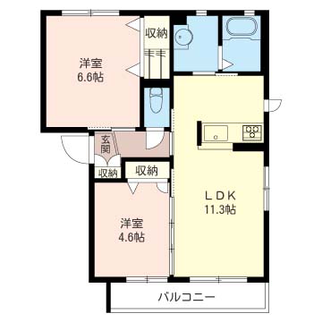 ウッドビレッジＡ 202号-16