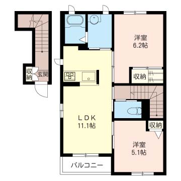フラットツインソラーレＡ201-2