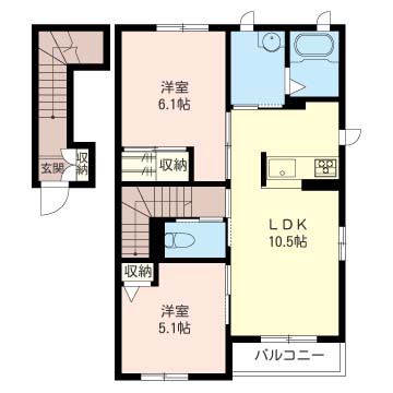 フォレスト・ヴィラＢ 203号-16