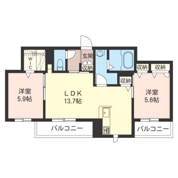 リッツ ガーデン学園の森 302号-16