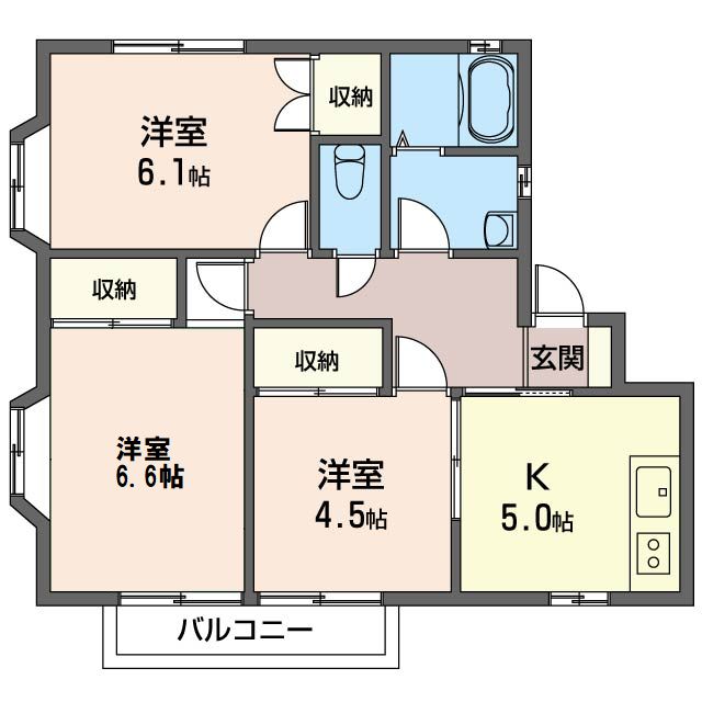 きらら参番館 101号-16