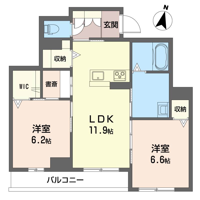 アレスリーベ陣場202-2
