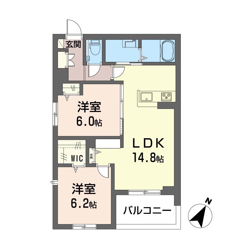 シャーメゾン天久保 206号-15