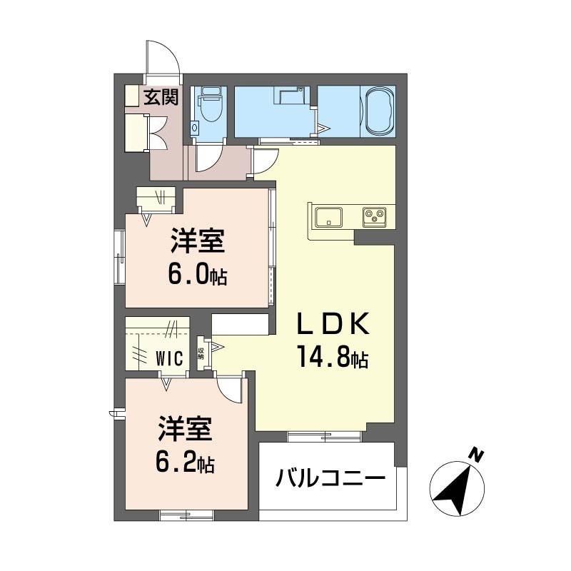 シャーメゾン天久保406-2