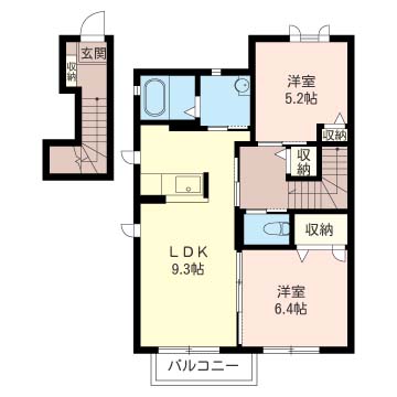 マストライフみどりの　Ｂ 205号-16