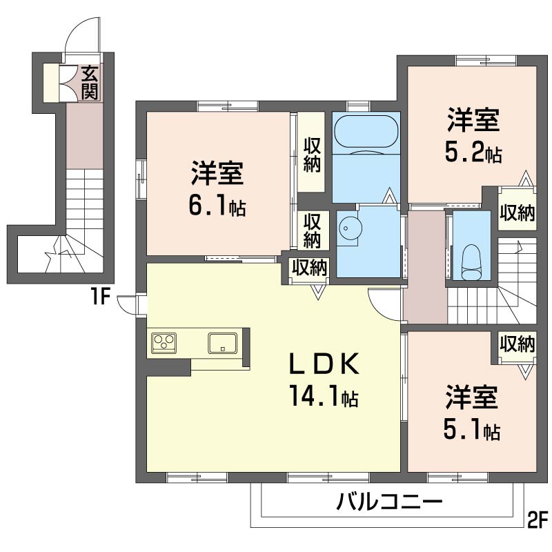 マストライフ研究学園PLUS‐A 201号-16