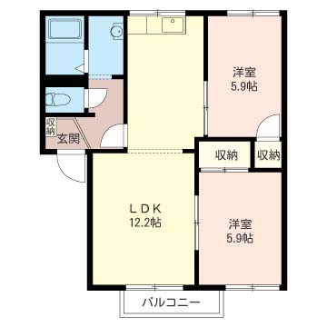 クレセント重興Ａ 202号-16