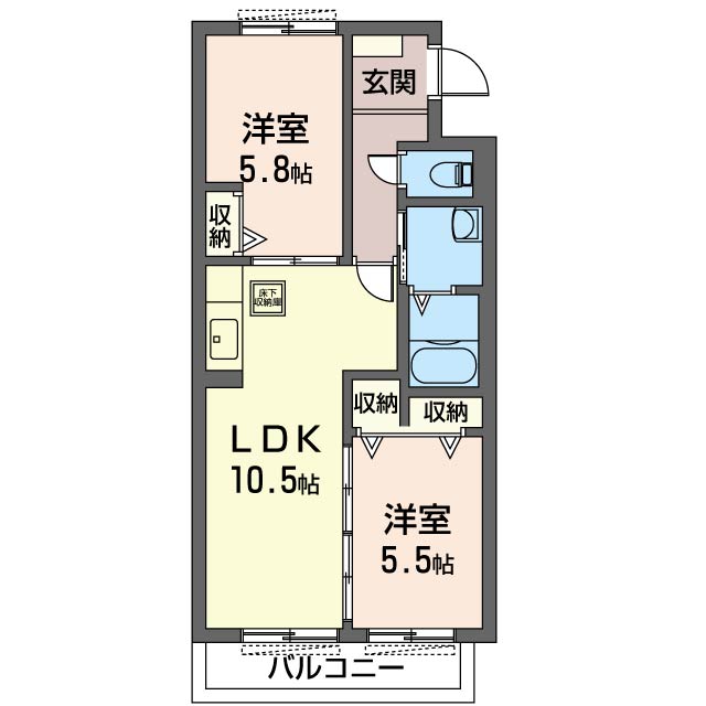 ヴィルドミール瑞江 103号-16