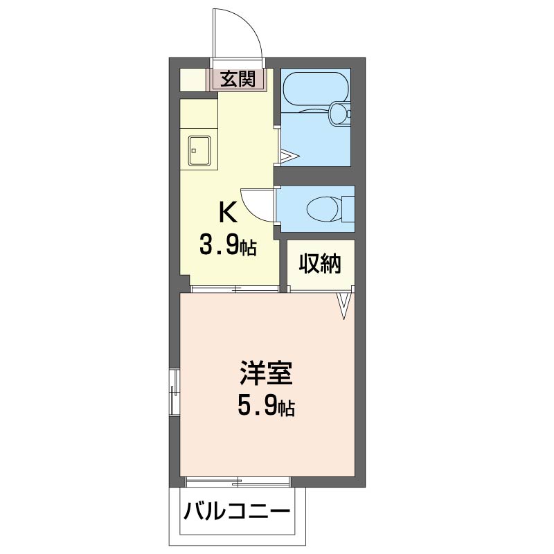ウェルシェン小堤・Ⅱ 203号-1